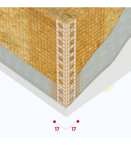 Fileli PVC Köşe Profili