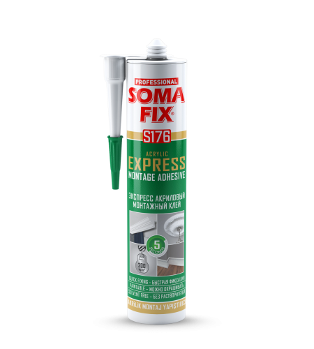 SOMAFİX Akrilik Ekspres Montaj Yapıştırıcı - S176