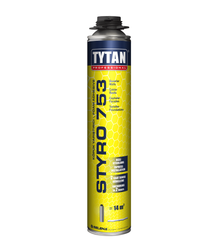 Styro 753 Tabancalı Mantolama Köpüğü  750 ml