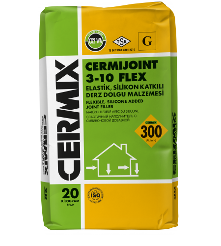 CERMIJOINT 3-10 FLEX Silikon katkılı, elastik, derz dolgu malzemesi CERMIJOINT 3-10 FLEX Silikon katkılı, elastik, derz dolgu malzemesi