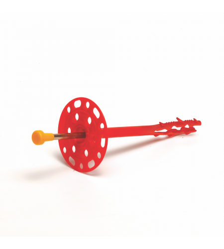 9,5'luk Çelik Çivili  Mantolama Dübeli 500 Adet/Paket