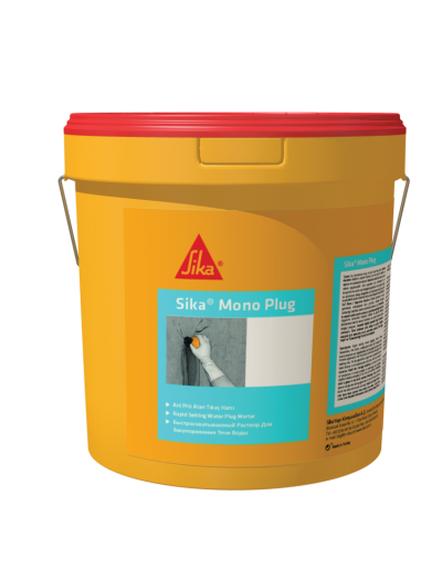Sika® Mono Plug Çimento esaslı, hızlı priz alan tıkaç harcı  5 kg