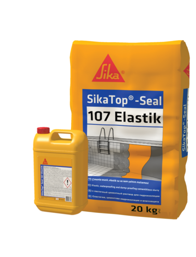 SikaTop Seal - 107 Elastik ÇİMENTO ESASLI   ELASTİK SU VE NEM YALITIM MALZEMESİ  30 kg set