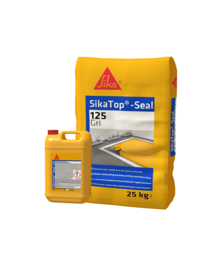 SikaTop  Seal-125 ÇİMENTO ESASLI  YARI ELASTİK SU YALITIM MALZEMESİ 33 kg set